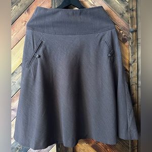 Bowen A-frame skirt with front pockets